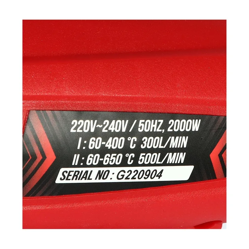 POLO ปืนเป่าลมร้อน 2000W จอ LED รุ่น QG-610D - Image 6