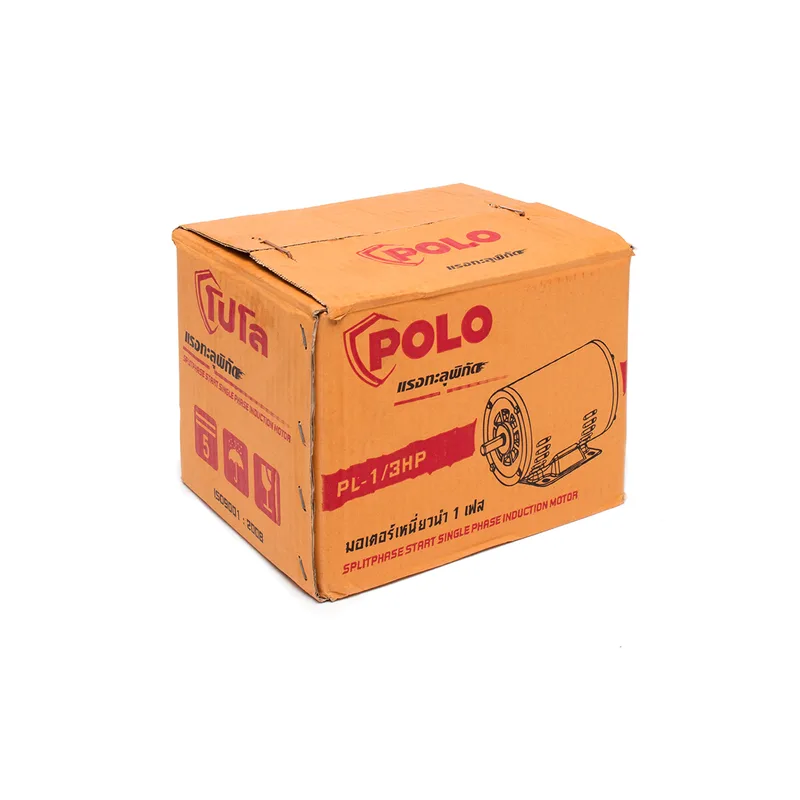 POLO มอเตอร์ 1/3 HP 220V 4P รุ่น PL-1/3 - Image 6
