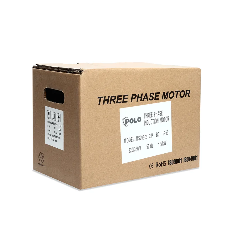 POLO มอเตอร์ 2HP 3 สาย 2P 380V รุ่น MS 90S-2 - Image 6