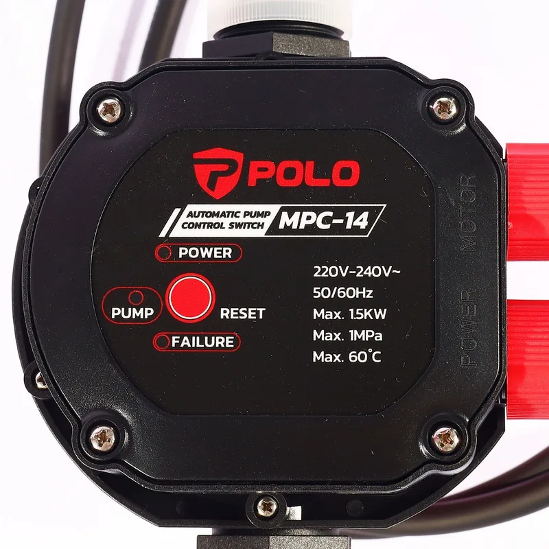 POLO สวิตช์ควบคุมปั๊มน้ำอัตโนมัติ รุ่น MPC-14 - Image 4