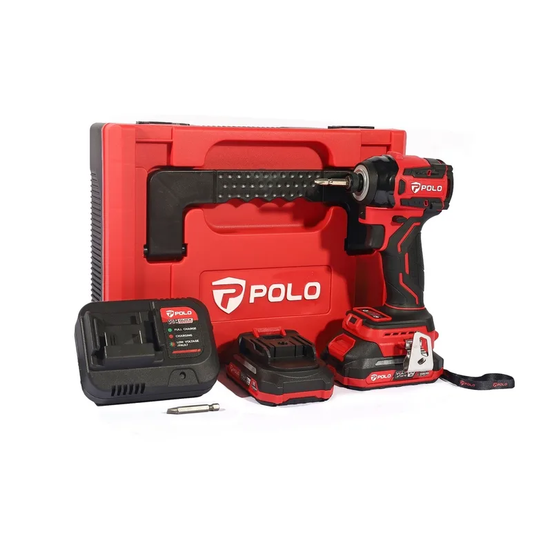 POLO 20V ไขควงกระแทก 195NM 2.0AH*2 รุ่น PIDV201B2