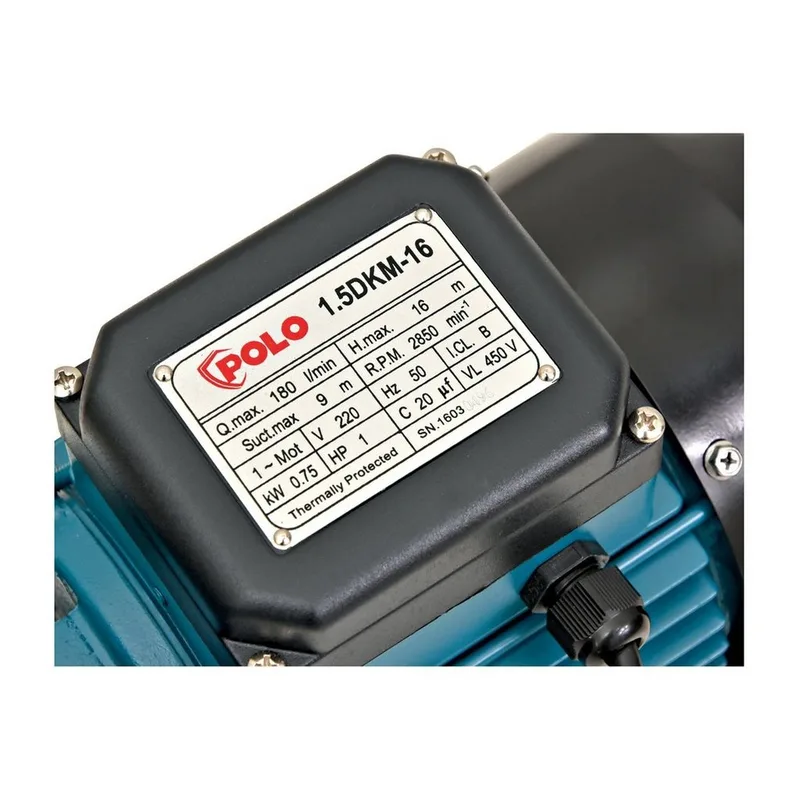POLO ปั๊มหอยโข่ง 1HP 1-1/2” รุ่น 1.5DKM-16 - Image 5