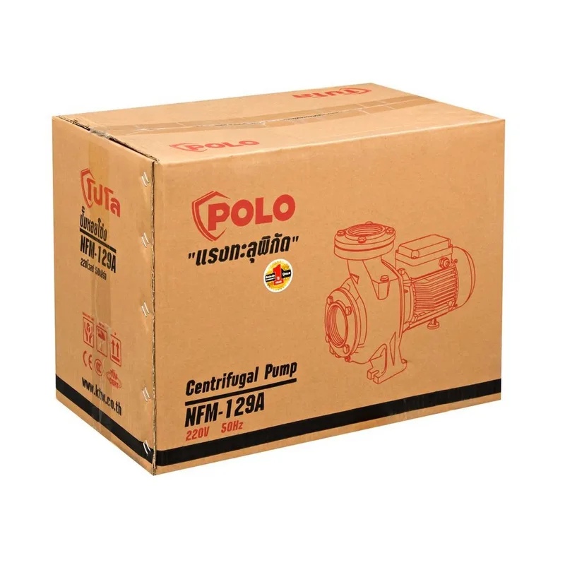 POLO ปั๊มหอยโข่ง หน้าแปลน 2HP 2" รุ่น NFM-129A - Image 6