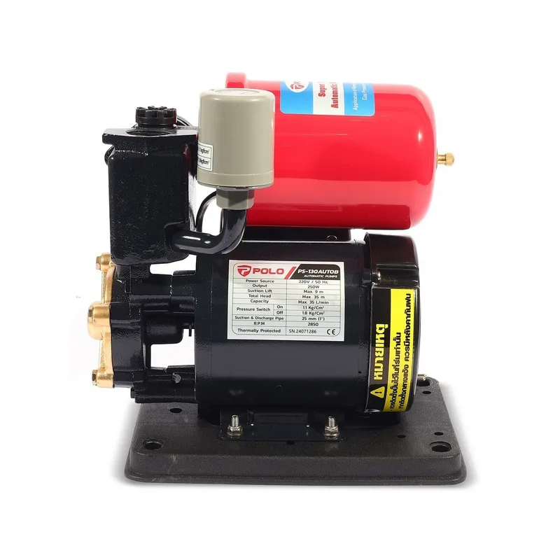POLO ปั๊มอัตโนมัติ 1/3 HP 1" รุ่น PS-130AUTOB - Image 3