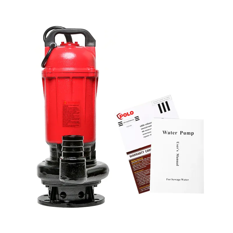 POLO ปั๊มจุ่มน้ำเสีย 0.75HP/2" รุ่น WQD6-12-0.55L1 - Image 5