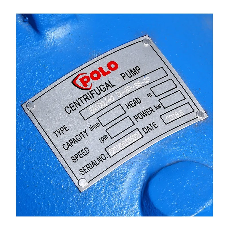 POLO ปั๊มเพลาลอย GRAND PACKING รุ่น EA100/40 - Image 3