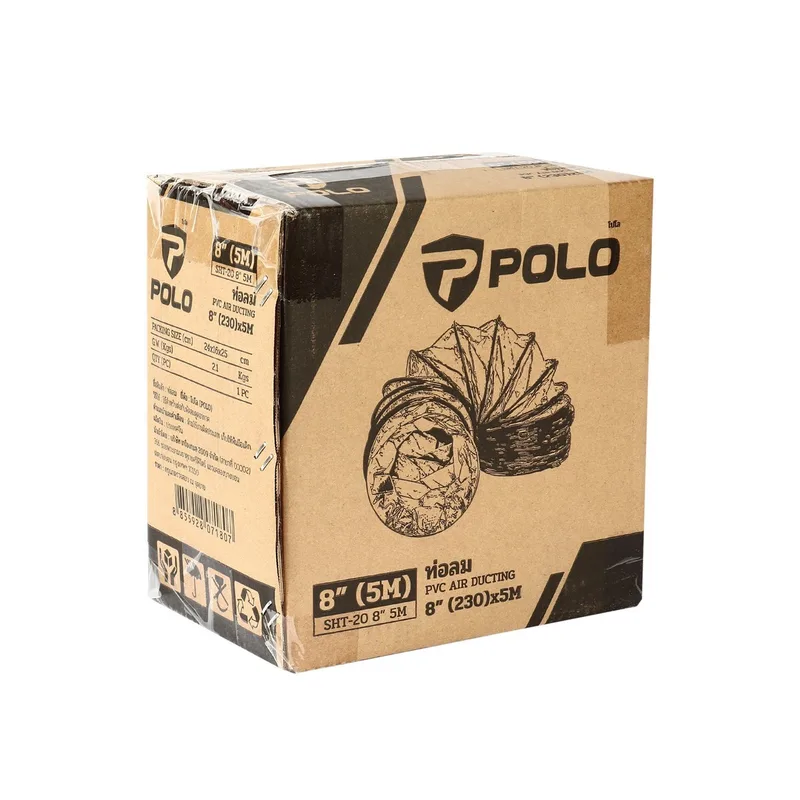 POLO ท่อลม สำหรับ ขนาด 8" 5 ม. รุ่น SHT-20 - Image 5