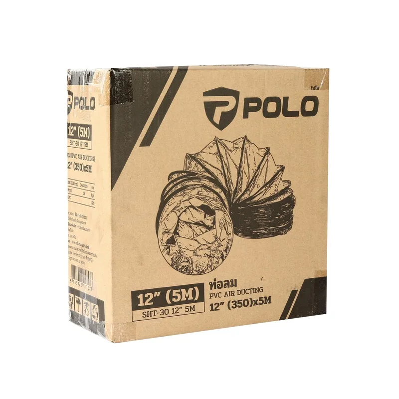 POLO ท่อลม สำหรับ ขนาด 12" 5 ม. รุ่น SHT-30 - Image 6