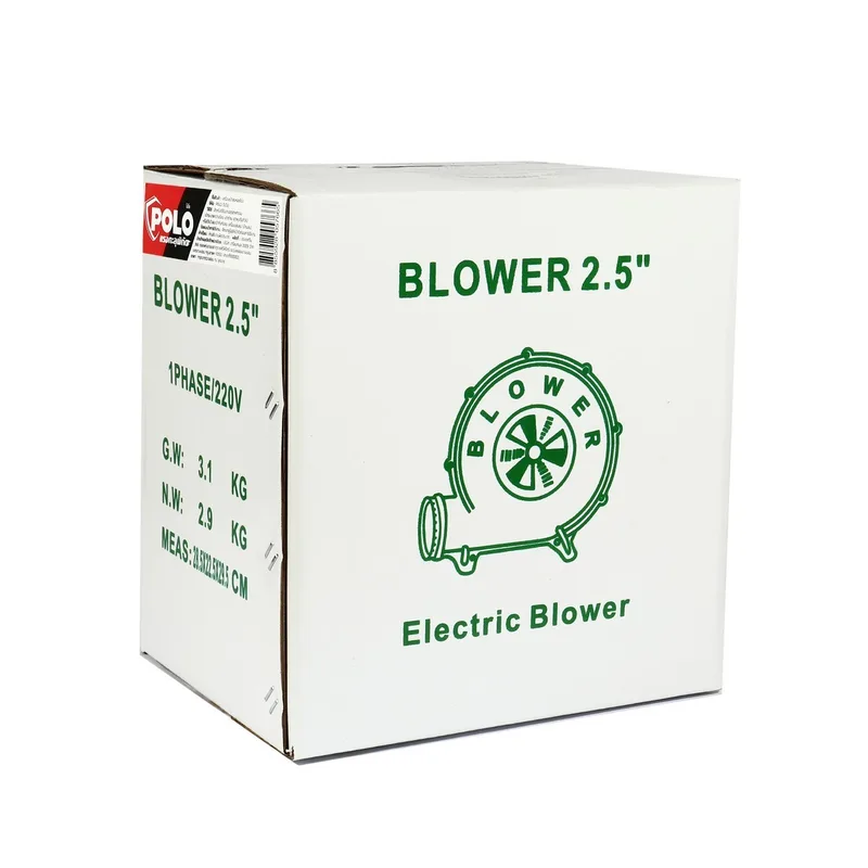 POLO เครื่องเป่าลมหอยโข่ง 2.5" 260W เป่าเตา - Image 6