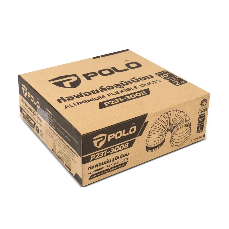 POLO ท่อฟอยล์อลูมิเนียม 10"(250MM) ยาว 2 เมตร - Image 7