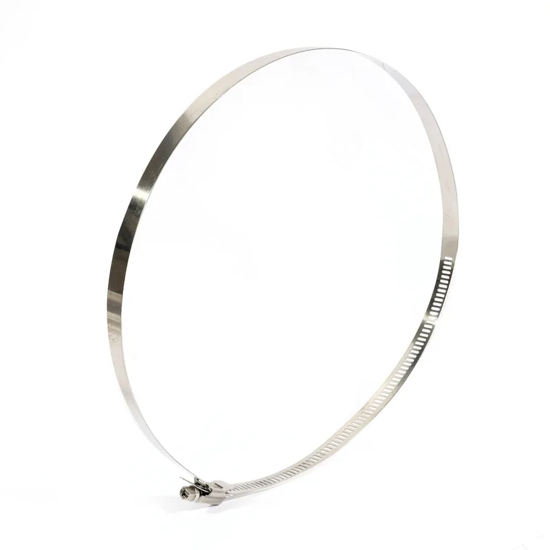 POLO เข็มขัดรัดท่อ สแตนเลส 8" ขนาด 194-216 MM.