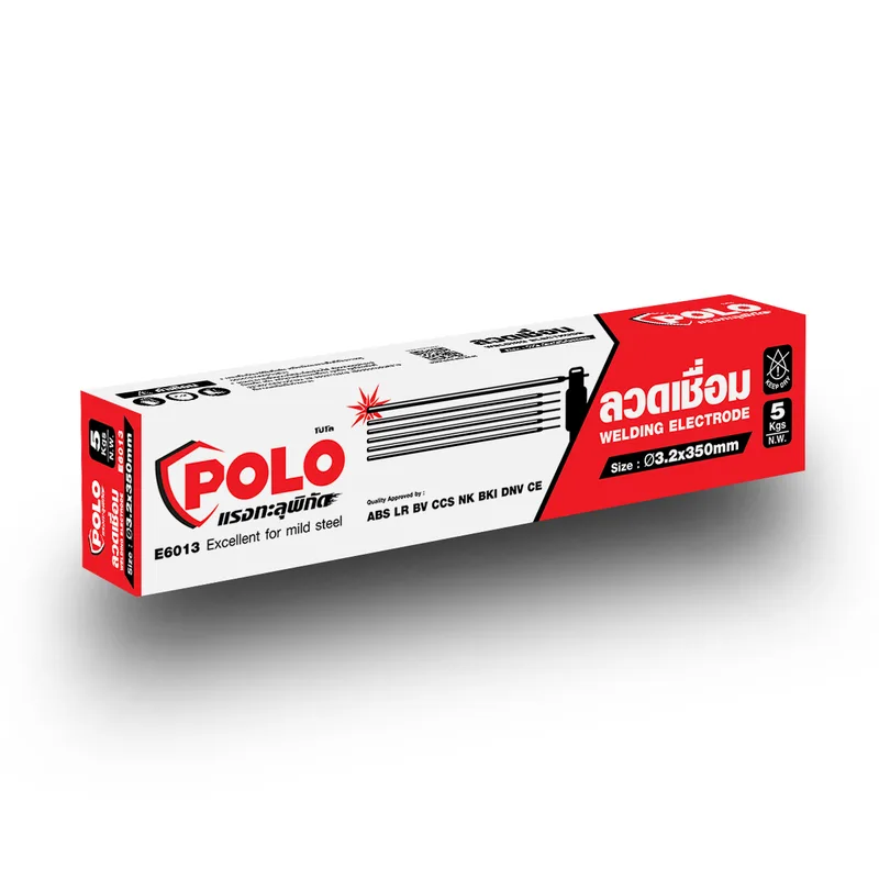 POLO ลวดเชื่อมไฟฟ้า E6013#3.2 -5KG (4PAC/BOX)