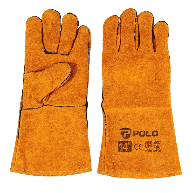 POLO ถุงมือหนังงานเชื่อม 14 นิ้ว - Image 2