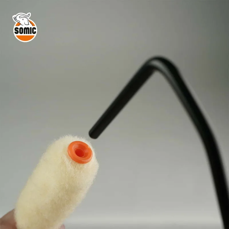 SOMIC SM-2225-S4-H17 ลูกกลิ้ง SLIM 4” ด้าม 17” - Image 3