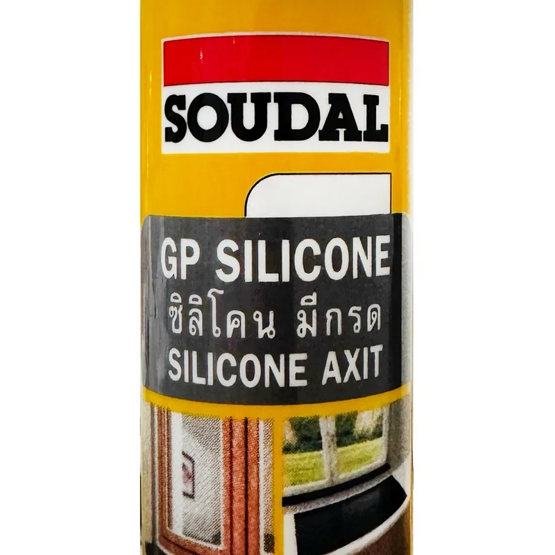 SOUDAL GP ยาแนวซิลิโคน มีกรด สีใส 270 กรัม - Image 3
