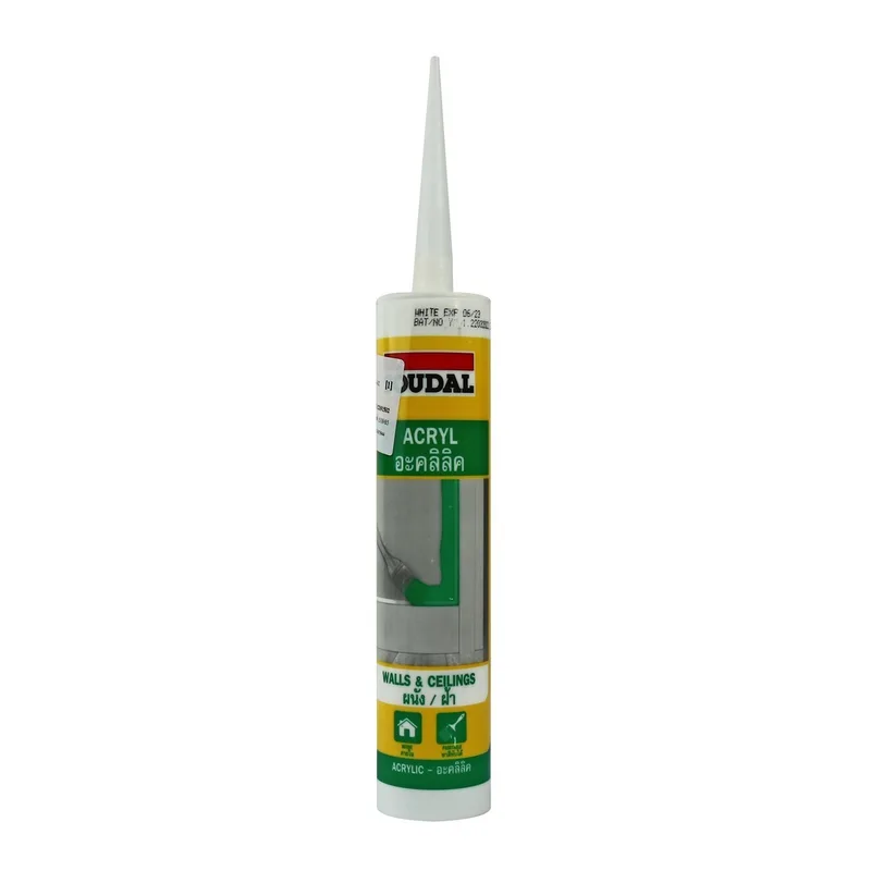 SOUDAL ยาแนวอะคริลิก สีขาว ขนาด 450 กรัม