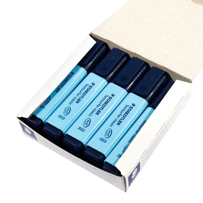 STAEDTLER 364-3 ปากกาเน้นข้อความ (สีฟ้า) - Image 4