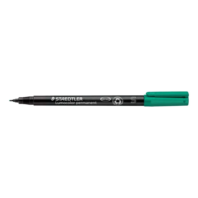 STAEDTLER 313-5 ปากกาเขียนแผ่นใส 0.4 มม.(S)สีเขียว - Image 3