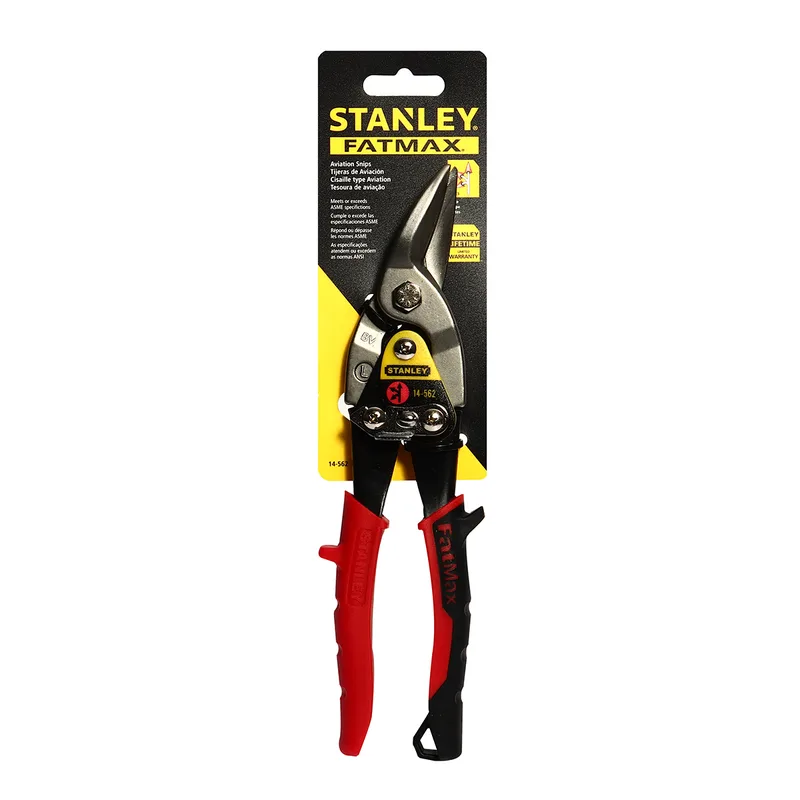 STANLEY STHT14562 กรรไกรตัดแผ่นสังกะสีตัดซ้าย10"