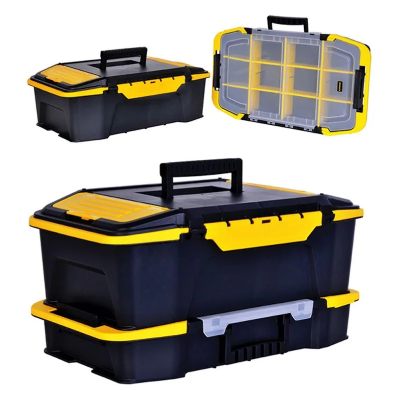 STANLEY 19-900 กล่องเครื่องมือพลาสติก 2 IN 1