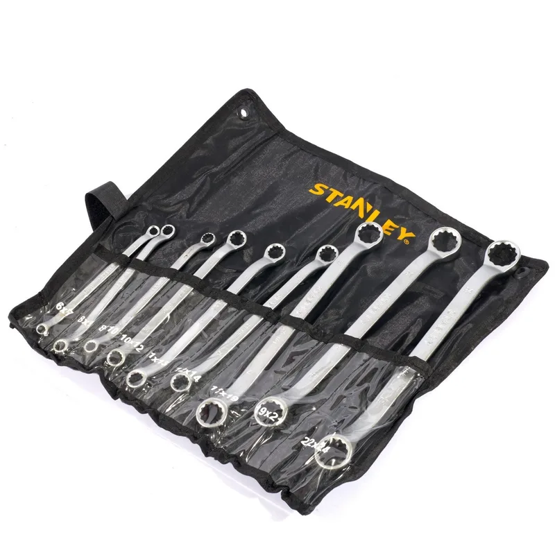 STANLEY CWBชุดประแจแหวนคู่9ชิ้น 6X7-22X24 มม.