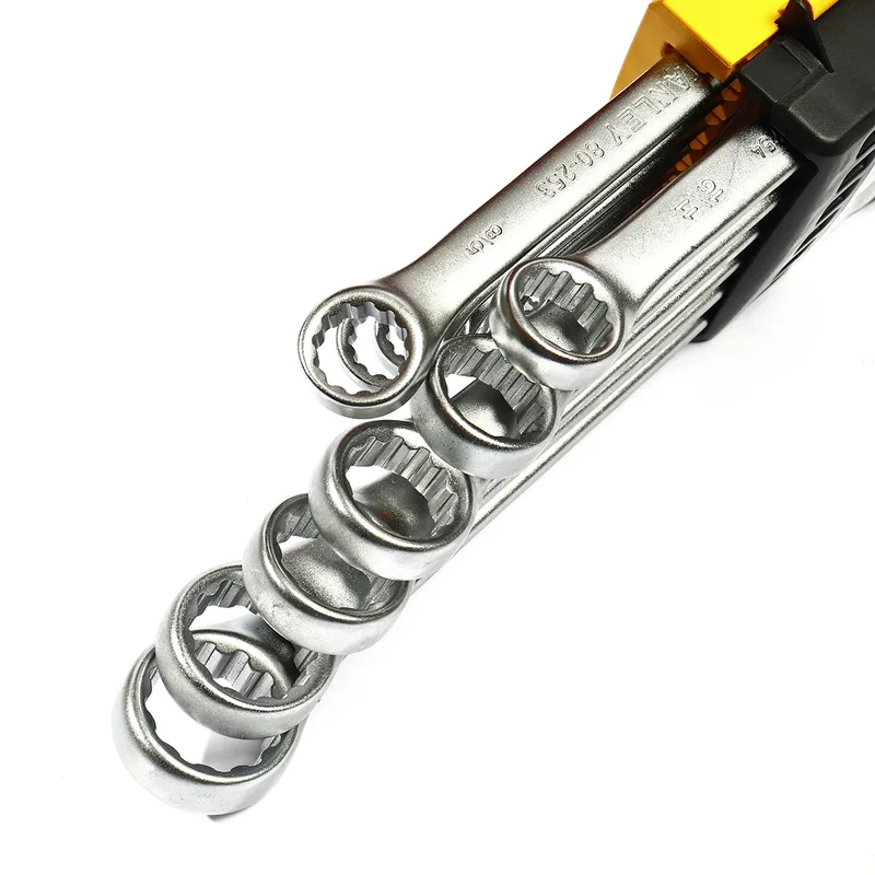 STANLEY CWBชุดประแจแหวนข้างฯ13ชิ้น 1/4-1" แพคPVC - Image 2