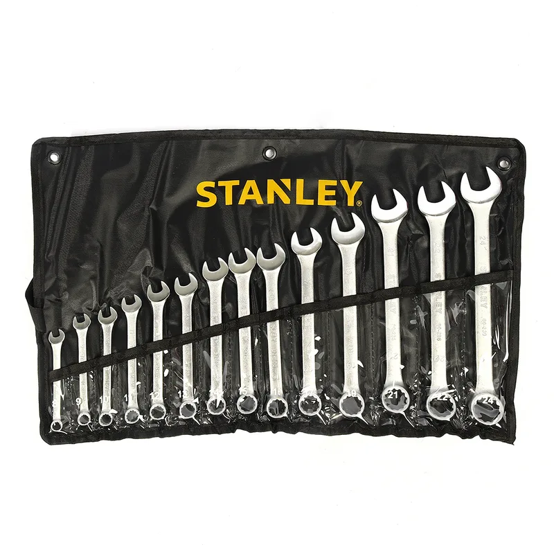 STANLEY CWBชุดประแจแหวนข้างฯ14ชิ้น 8-24มม ซองผ้า