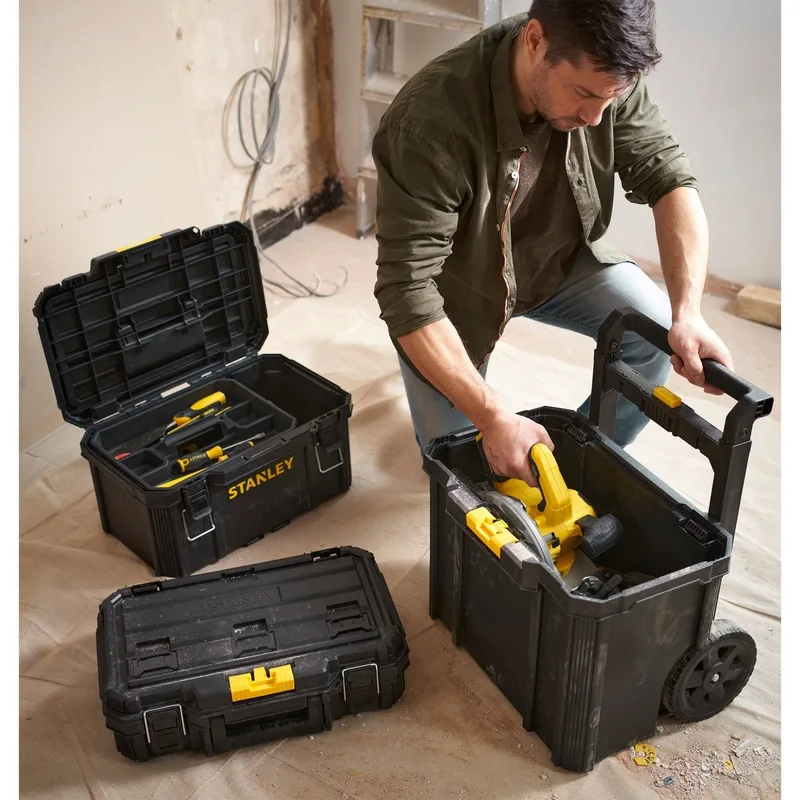 STANLEY STST83319-1 ชุดกล่อง3ชั้น แบบมีล้อลาก - Image 6