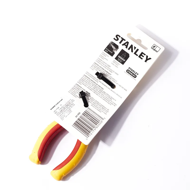 STANLEY 84-006 คีมปากแหลม หุ้มฉนวนไฟฟ้า 160มม. - Image 2