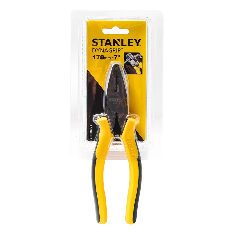 STANLEY STHT84035-8 คีมปากตรง/จิ้งจก DYNAGRIP 7"