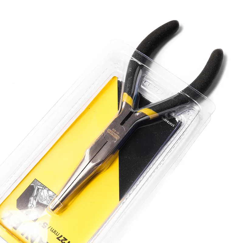 STANLEY STHT84096-8 คีมปากเข็ม ด้ามหุ้มยาง 5" - Image 2