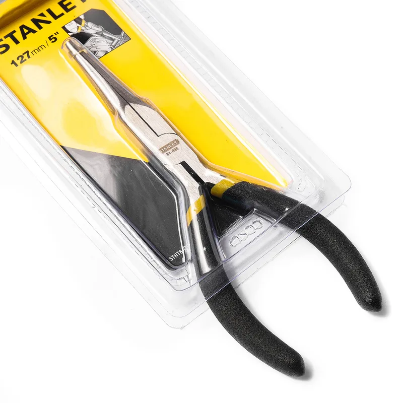 STANLEY STHT84096-8 คีมปากเข็ม ด้ามหุ้มยาง 5" - Image 3