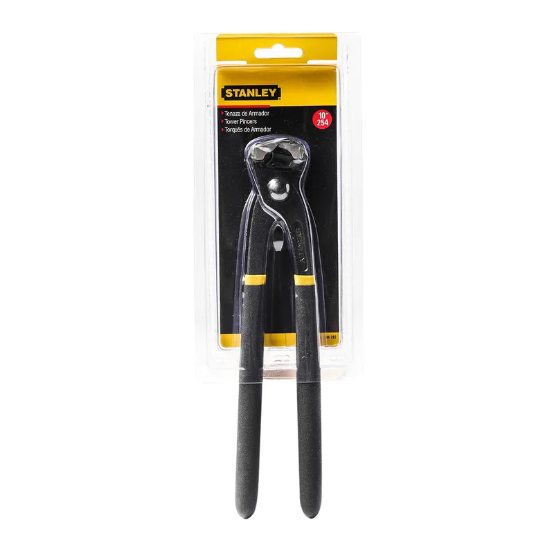 STANLEY 84-282 คีมปากนกแก้วตัดลวด ด้ามหุ้มยาง10"