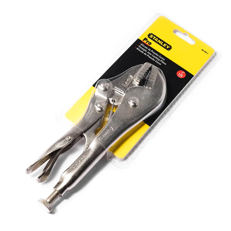 STANLEY 84-370-1-S คีมล็อคมาตรฐาน ปากตรง 7"