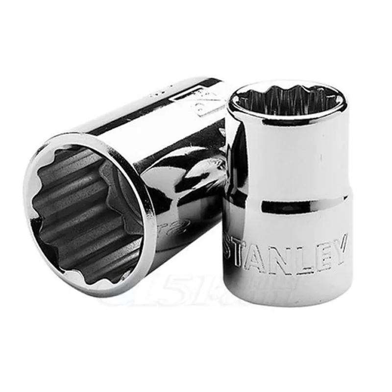 STANLEY 86-463 ลูกบ็อกสั้น12เหลี่ยม1/2"ขนาด1/2"