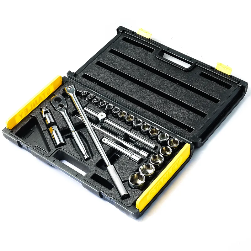 STANLEY 86-589 ชุดบ็อกซ์6PT 1/2" 25ชิ้น 10-32มม