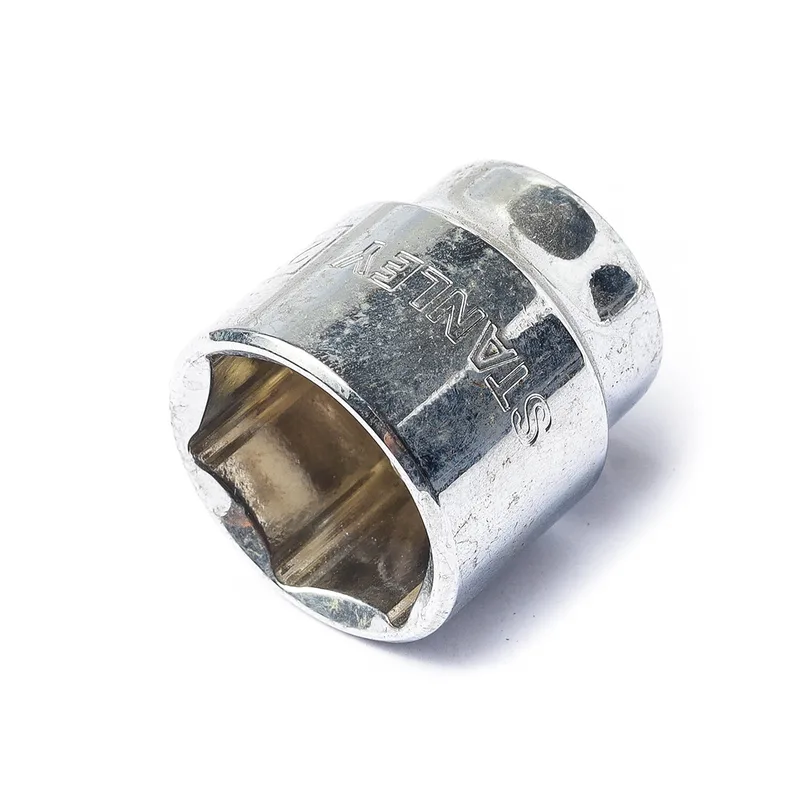 STANLEY 88-134 ลูกบ็อกสั้น 6 เหลี่ยม 3/8"เบอร์21