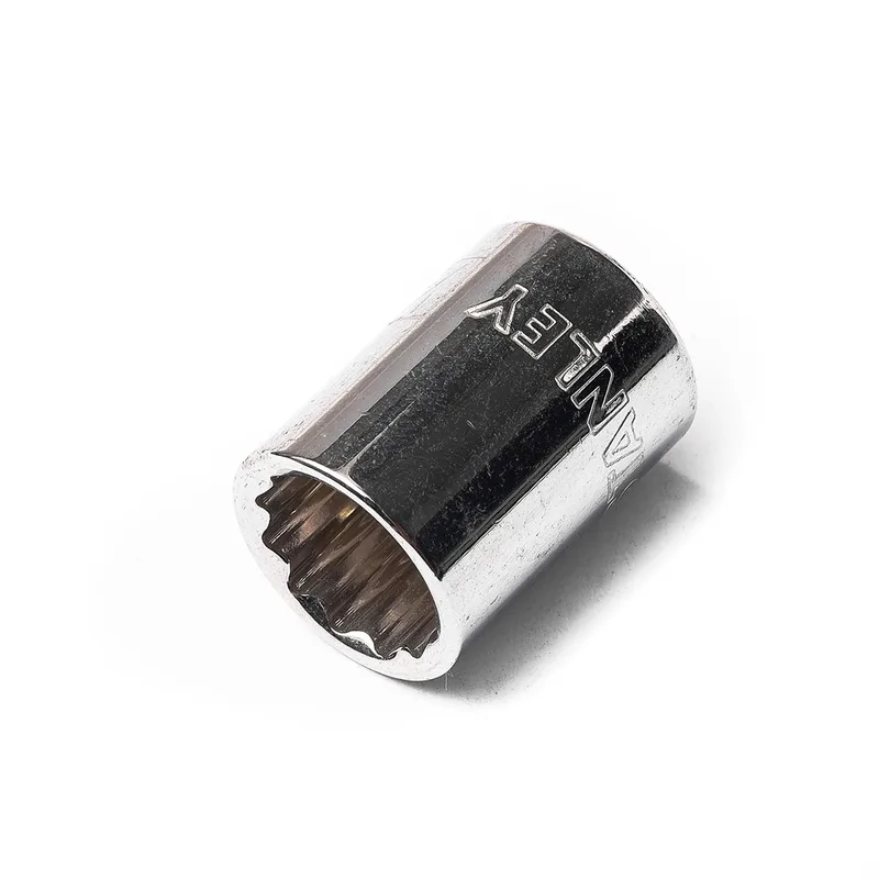 STANLEY 91-151ลูกบ็อกสั้น 12 เหลี่ยม3/8"ขนาด1/2"