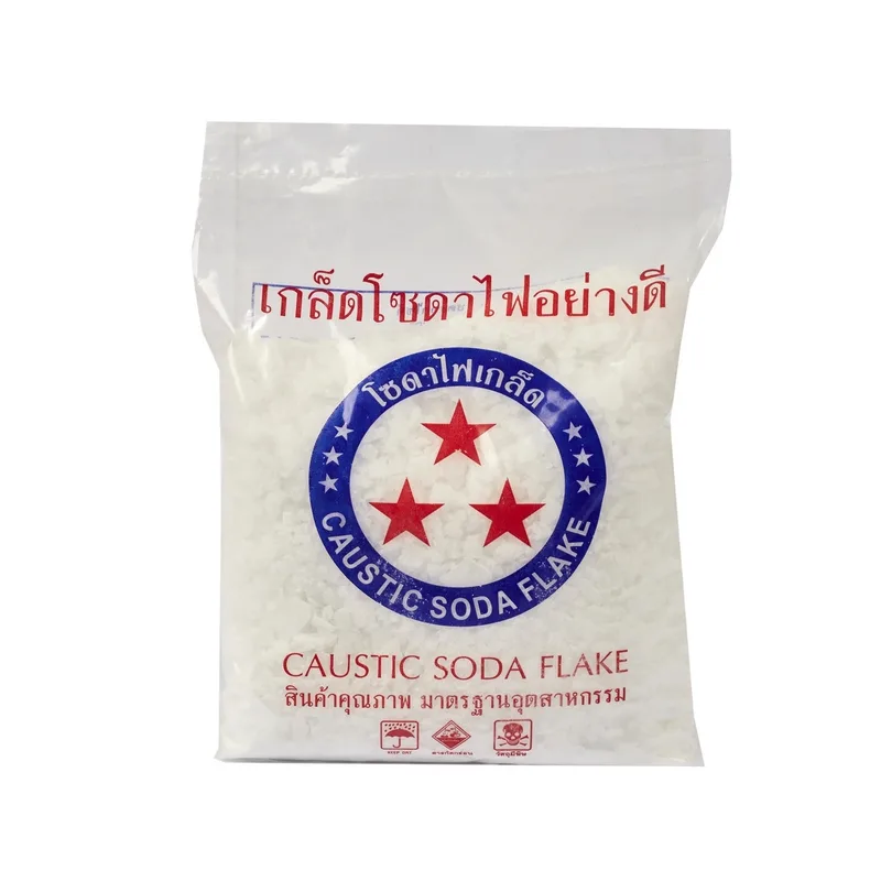 STAR BRIGHT โซดาไฟเกล็ด 800 กรัม / ถุง