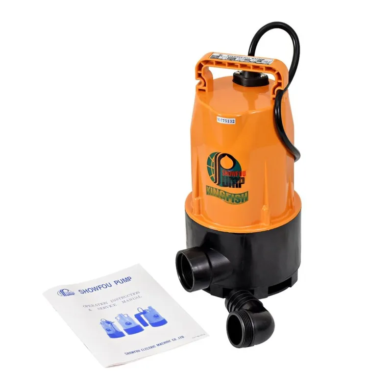 SHOWFOU GV-370 ปั๊มจุ่มน้ำเสีย 370W 1-1/2" - Image 5