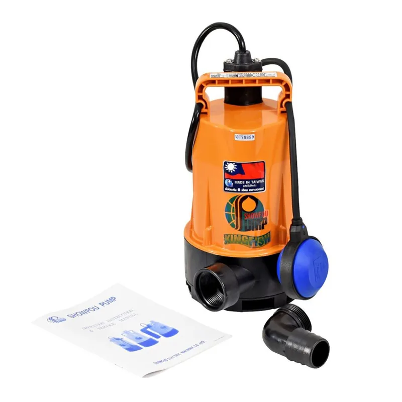 SHOWFOU GVA-200 ปั๊มจุ่มน้ำเสีย โอโต 200W 1-1/4" - Image 6