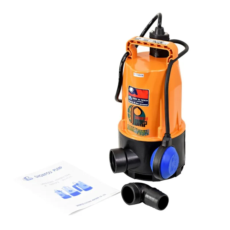 SHOWFOU GVA-370 ปั๊มจุ่มน้ำเสีย โอโต 370W 1-1/2" - Image 6