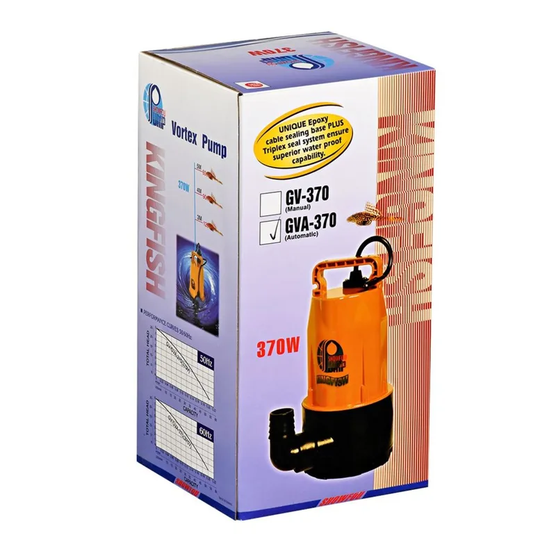 SHOWFOU GVA-370 ปั๊มจุ่มน้ำเสีย โอโต 370W 1-1/2" - Image 8