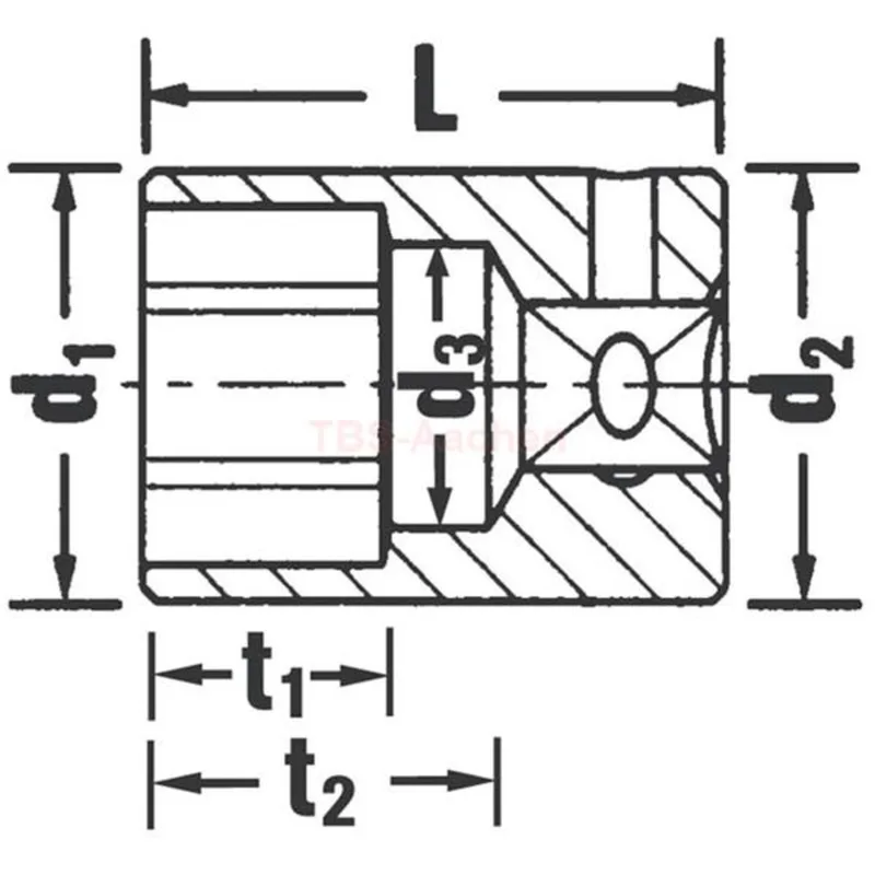 Stahlwille 01010009 40 9 SOCKETS - Image 2