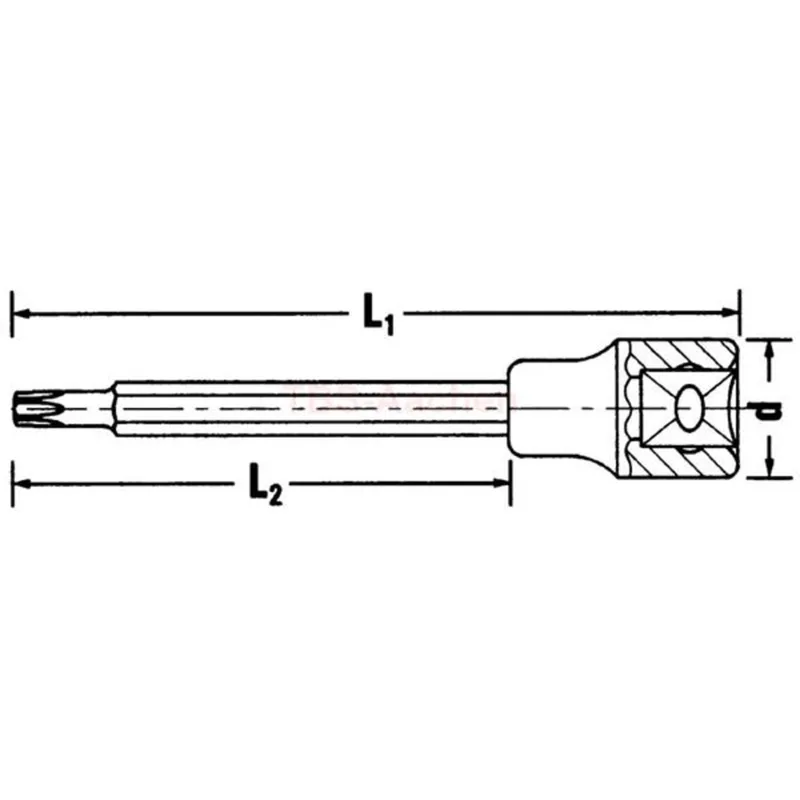 Stahlwille 03131440 2054 TX T40 SCREWDRIVER-SOCKET1/2" - Image 2