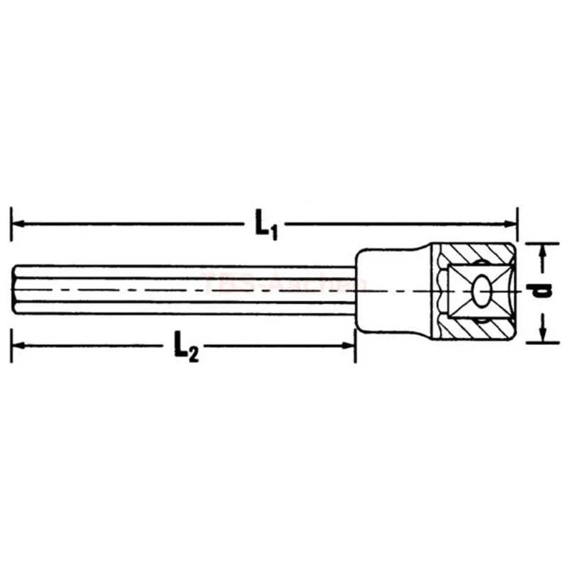 Stahlwille 03151205 2054 5 INHEX-SOCKETS - Image 2