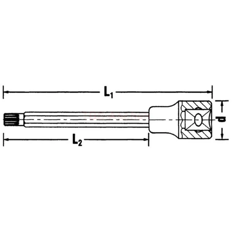 Stahlwille 03261414 3054 X/M 14 SCREWDRIVER-SOCKET1/2" - Image 2