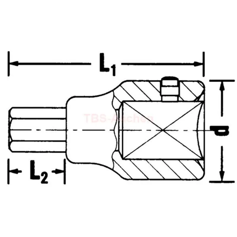 Stahlwille 06050024 64 24 INHEX-SOCKETS - Image 2