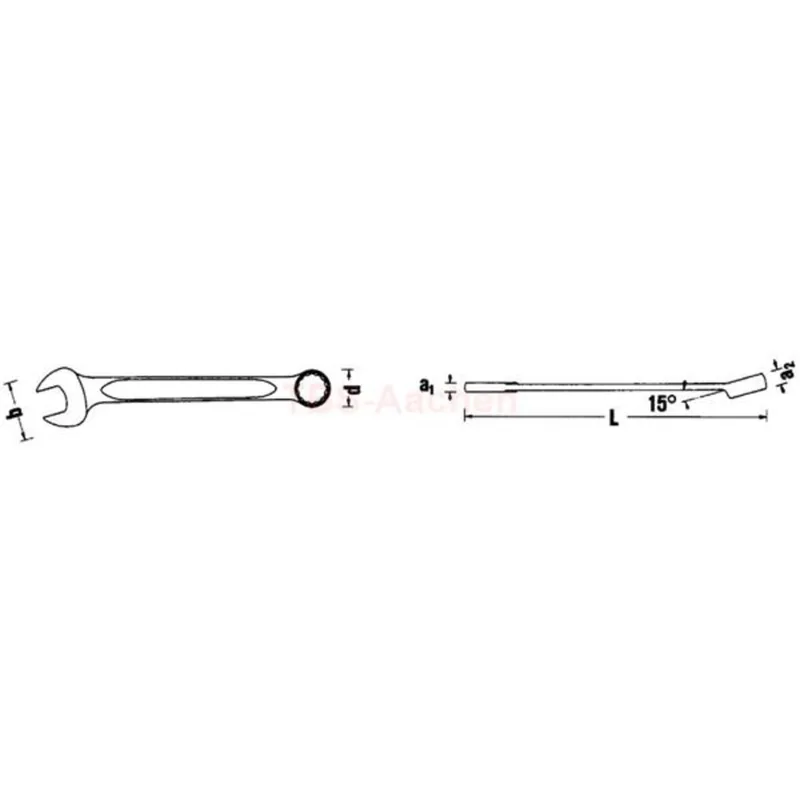Stahlwille 40082929 13 29 COMBINATION SPANNER - Image 2