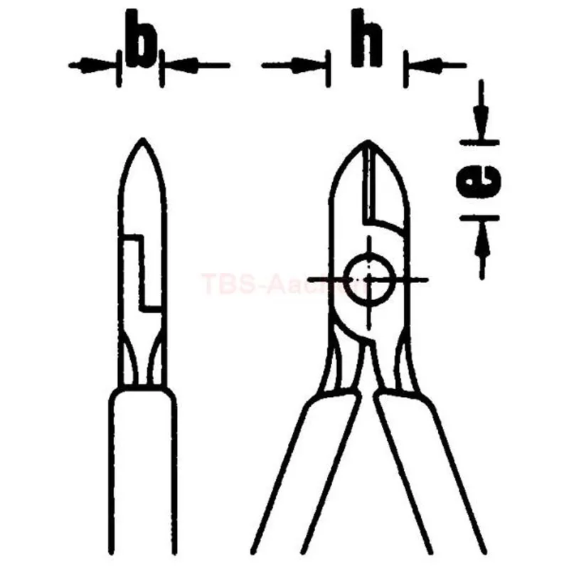 Stahlwille 66005130 6600 SIDE CUTTERS - Image 2